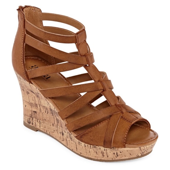 a.n.a Shoes - 🆕a.n.a Brown Summer wedges
